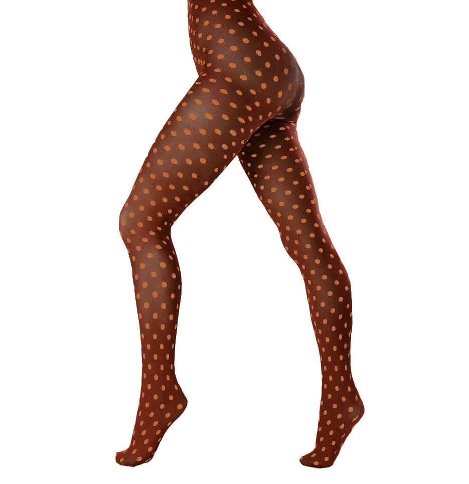 Polka Dot Printed Tights