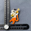Musical Cat  Acrylic Brooch