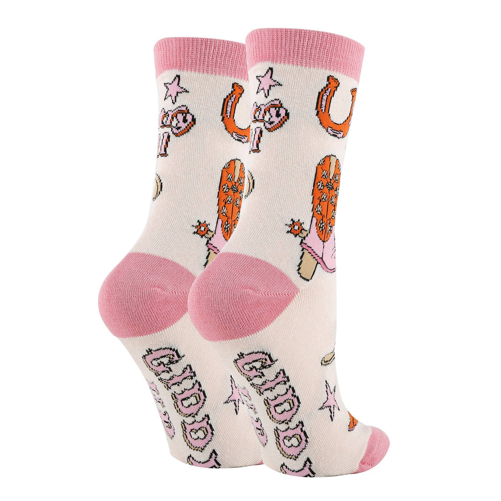 Giddy Up Western Fun Socks