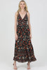 Floral Twist Maxi Dress