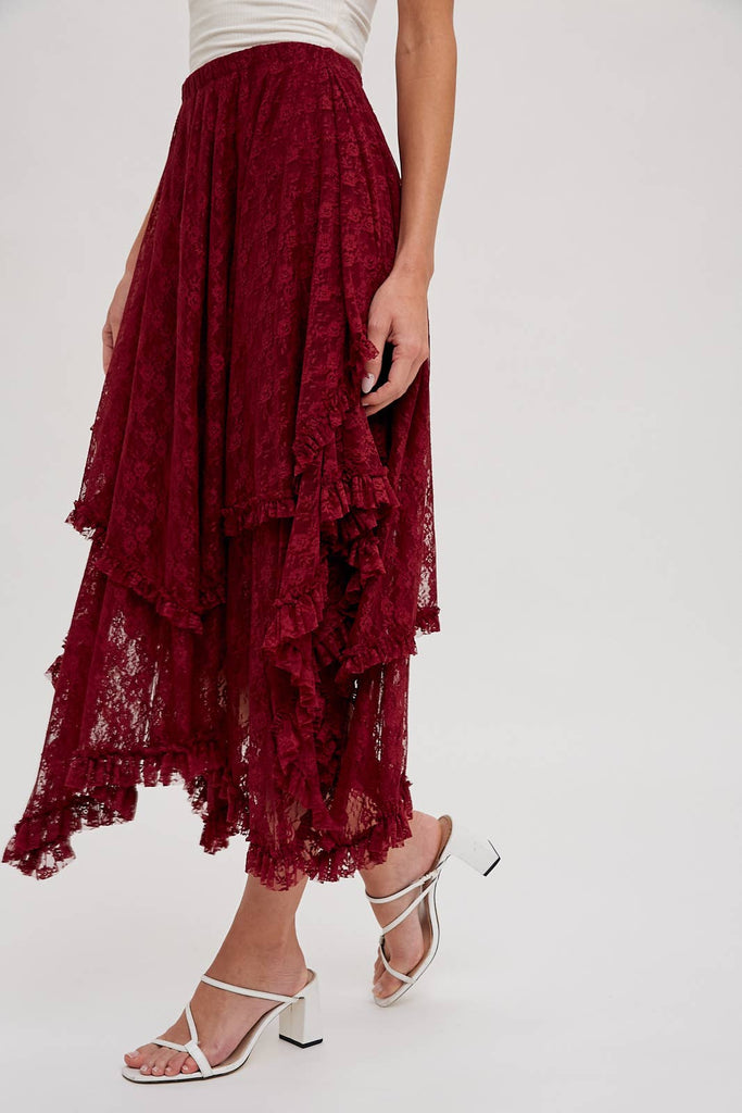 Black Lace Stevie Skirt