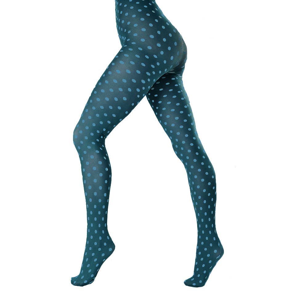 Polka Dot Printed Tights