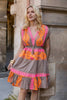 Neon Gauze Gazing Dress