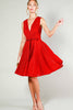 Ruby Sparkle Swing Dress