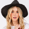 Frayed Brim Sun Hat