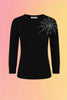 Film Noir Spiderweb Sweater