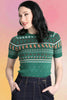 Foxy Fair Isle Sweater