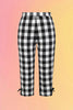 Gingham Capri Pants