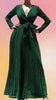 Emerald Gitter Maxi Dress