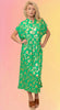 Gilded Iris Caftan Dress