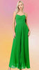 60's Green Pleated Jumpsuit