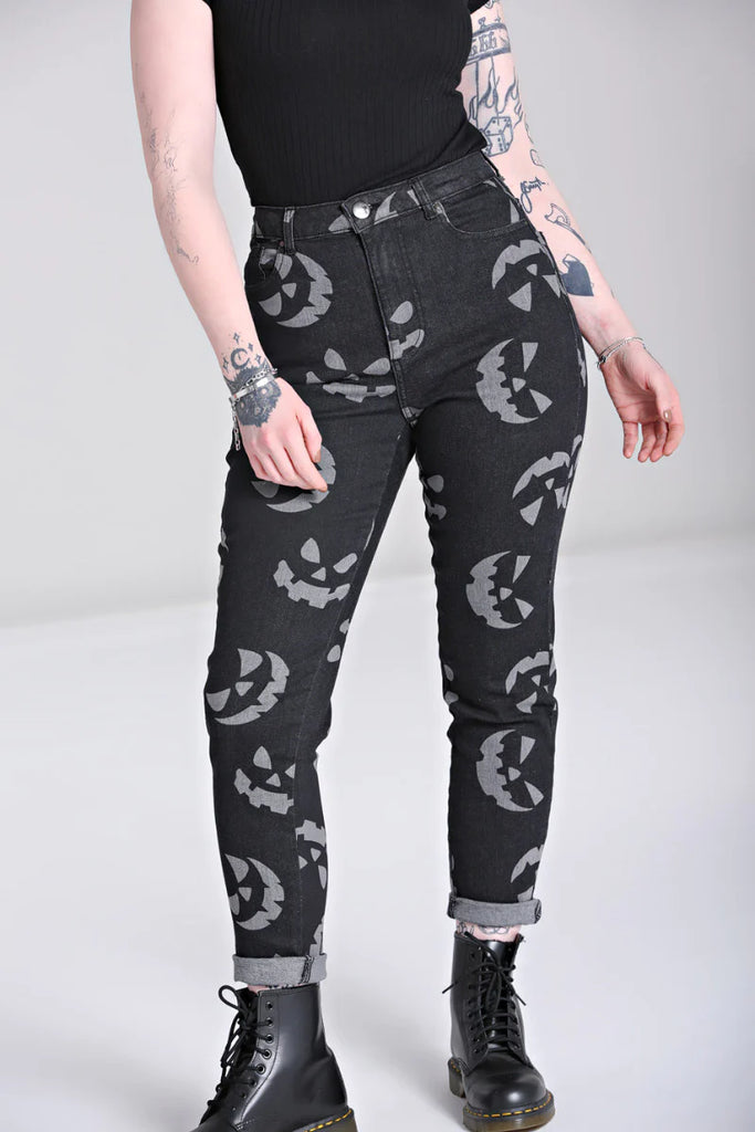 Jill-O-Lantern Jeans