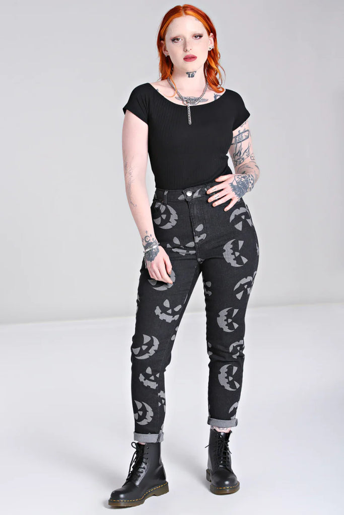 Jill-O-Lantern Jeans