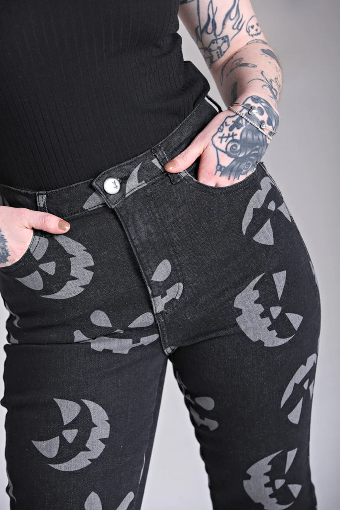 Jill-O-Lantern Jeans
