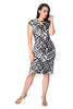 Hand Sketch Wiggle Dress