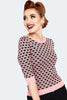 Blushing Hearts Sweater