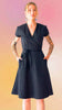 Highlands Check Wrap Dress