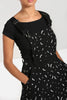 Bat Pinafore Denim Dress