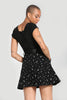 Bat Pinafore Denim Dress