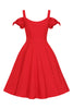 Red And Waiting Dress