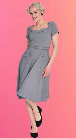 Check It Out Swing Dress