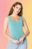 Bamboo Tank Top: Lagoon