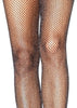 Glitter Fishnets: Black/Silver