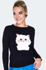 Blushing Kitty Sweater