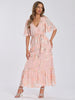 Rose Quartz Metallic Maxi