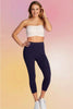 Bamboo 3/4 leggings: Navy