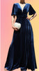 Midnight Blues Maxi Dress
