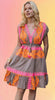 Neon Gauze Gazing Dress
