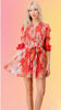 Orange Souffle Mini Dress- ONLY L