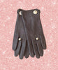 Pearl Ring Gloves: Charcoal