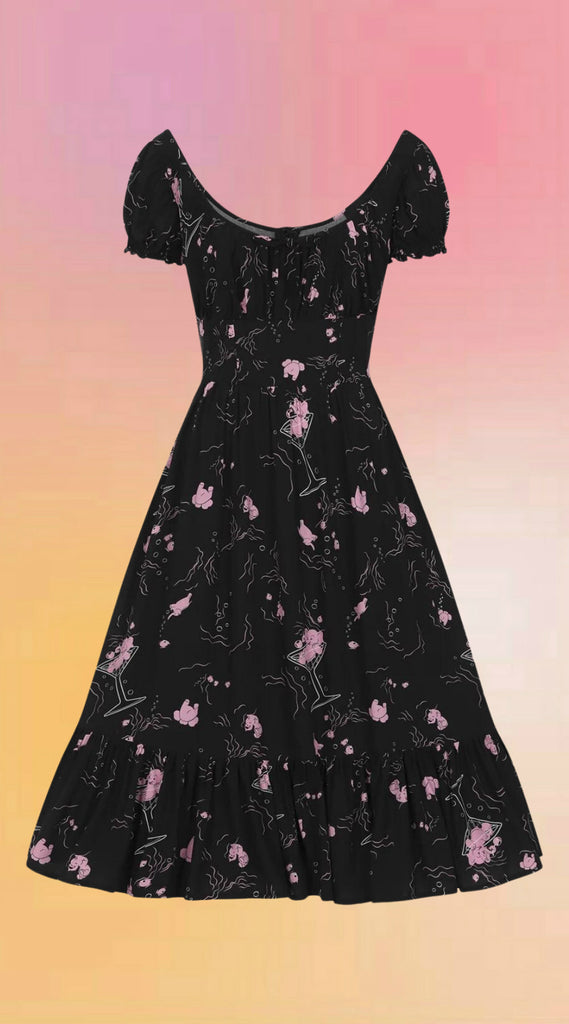 Tipsy Pink Elephants Dress