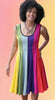 Prismatic Rainbow Dress