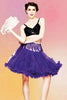 Short & Fluffy Crinoline: Purple