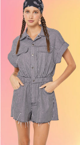 Farrah Denim Jumpsuit