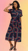 Retro Racer Rainbow Shirt Dress