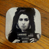 Winehouse Mugshot Coaster
