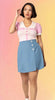 Rylee Denim Skort