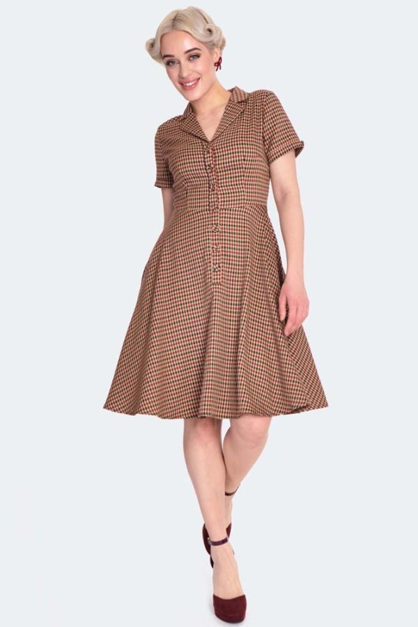 Check It Out Swing Dress