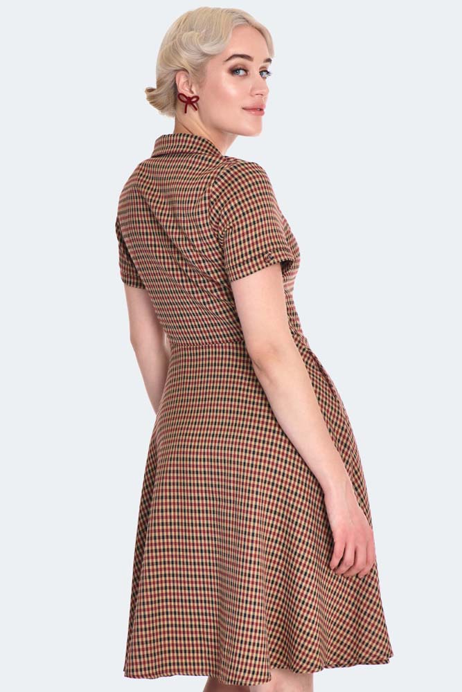 Check It Out Swing Dress