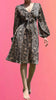 Garden Prowl Satin Dress