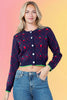 Retro Strawberry Cardigan