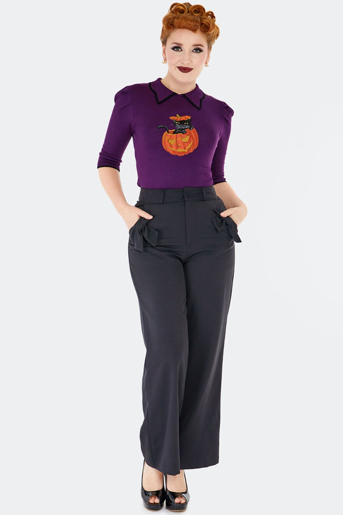 Pumpkin Kitty Sweater