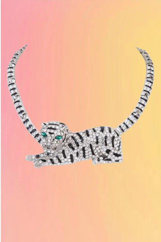 Glam Cat Necklace Set