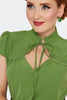 Chartreuse Muse Blouse