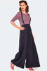 Forties Suspender Pants: Black