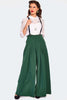Forties Flare Pants: Forest